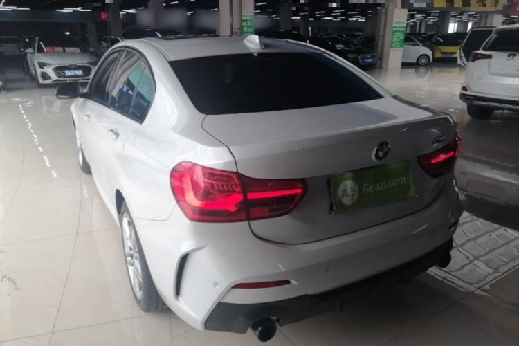 Used BMW 1 Series 2021 120i M Sport Night Edition Rear Left 45 Deg