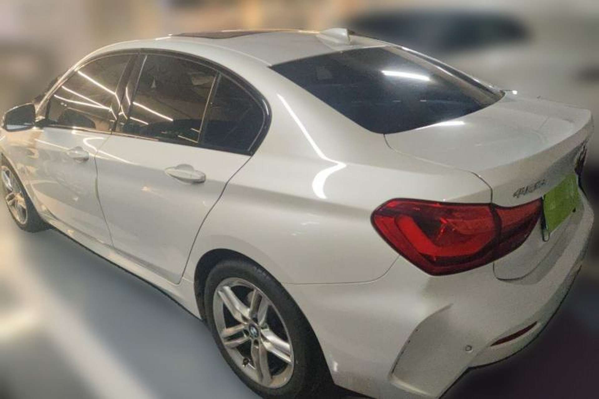 Used BMW 1 Series 2021 120i M Sport Night Edition Rear Left 45 Deg