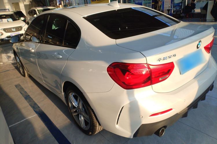 Used BMW 1 Series 2021 120i M Sport Night Edition Rear Left 45 Deg