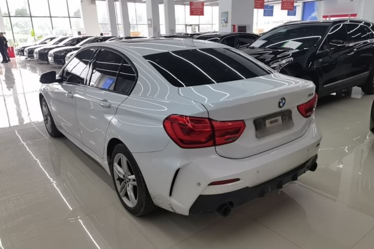 Used BMW 1 Series 2021 120i M Sport Night Edition Rear Left 45 Deg