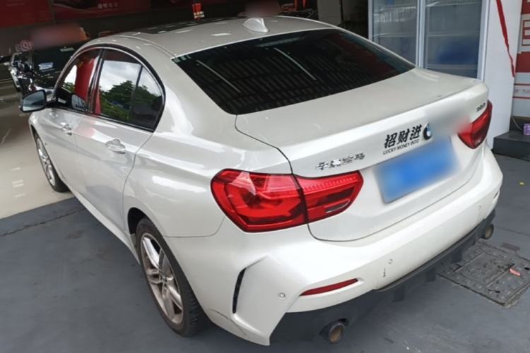 Used BMW 1 Series 2021 Revised 120i M Sport Night Edition Rear Left 45 Deg