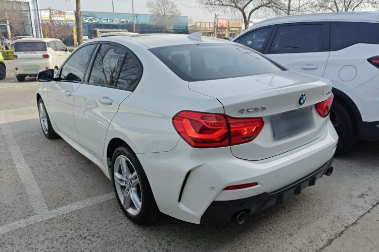 Used BMW 1 Series 2021 120i M Sport Night Edition Rear Left 45 Deg