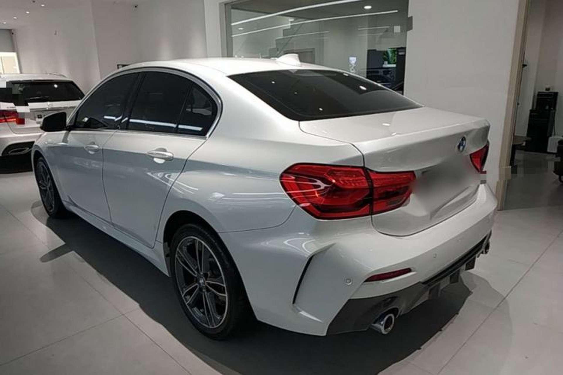 Used BMW 1 Series 2021 Revised 120i M Sport Edition Rear Left 45 Deg