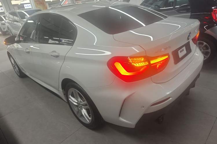 Used BMW 1 Series 2021 Revised 120i M Sport Night Edition Rear Left 45 Deg