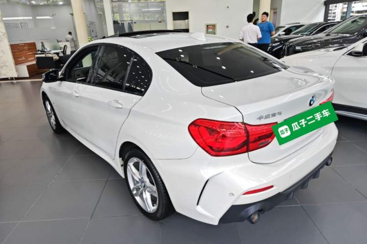 Used BMW 1 Series 2021 Revised 120i M Sport Night Edition Rear Left 45 Deg