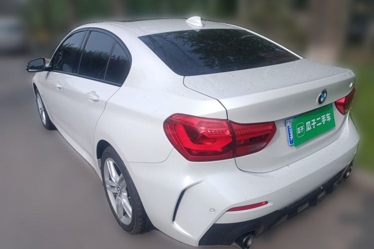 Used BMW 1 Series 2021 120i M Sport Night Edition Rear Left 45 Deg