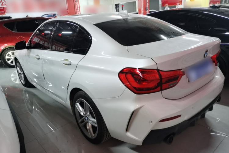 Used BMW 1 Series 2021 120i M Sport Night Edition Rear Left 45 Deg