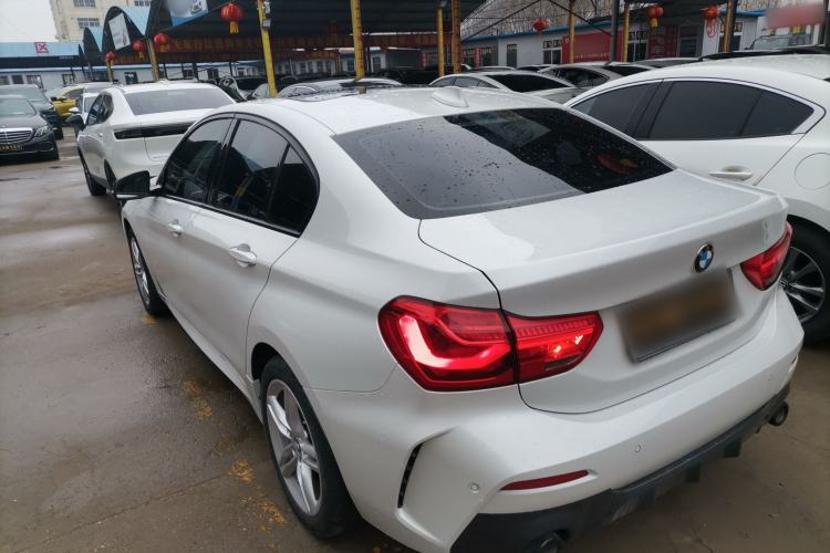 Used BMW 1 Series 2021 120i M Sport Night Edition Rear Left 45 Deg
