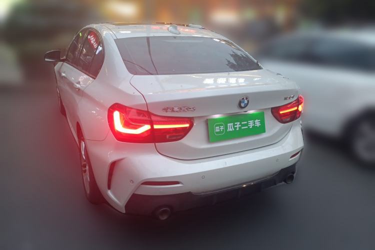 Used BMW 1 Series 2021 120i M Sport Night Edition Rear Left 45 Deg