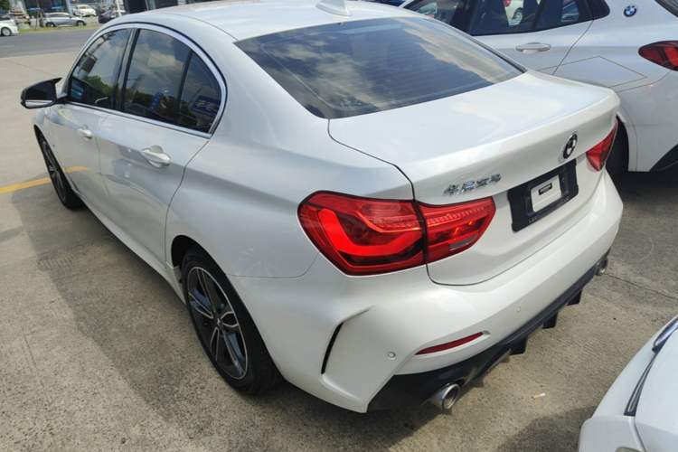 Used BMW 1 Series 2021 Revised 120i M Sport Edition Rear Left 45 Deg