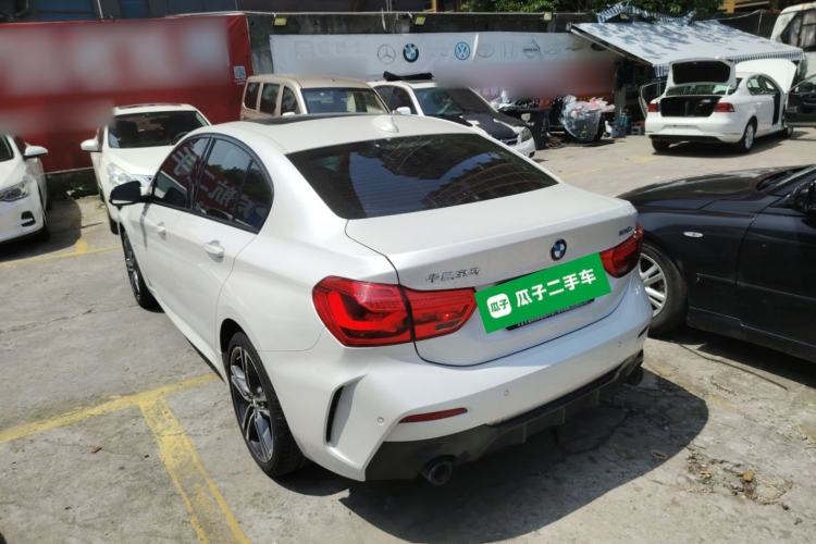 Used BMW 1 Series 2021 Restyled 125i M Sport Night Edition Rear Left 45 Deg