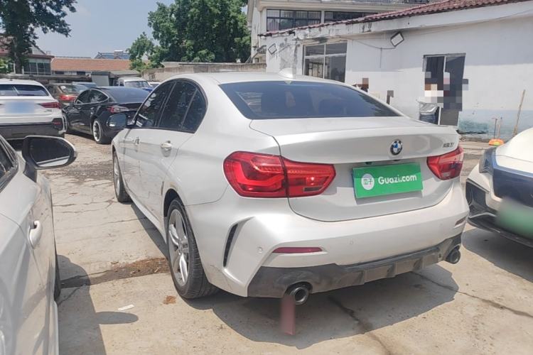 Used BMW 1 Series 2021 120i M Sport Night Edition Rear Left 45 Deg
