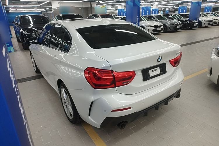 Used BMW 1 Series 2021 120i M Sport Night Edition Rear Left 45 Deg