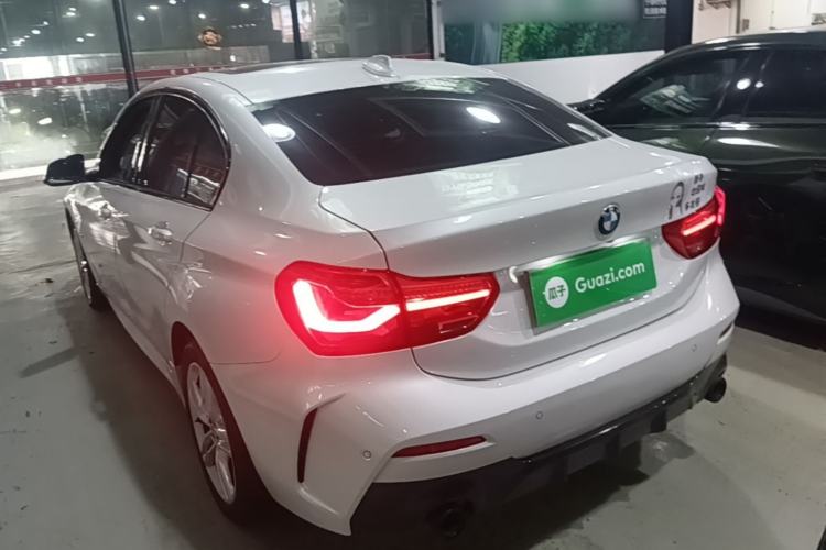 Used BMW 1 Series 2021 Revised 120i M Sport Night Edition Rear Left 45 Deg
