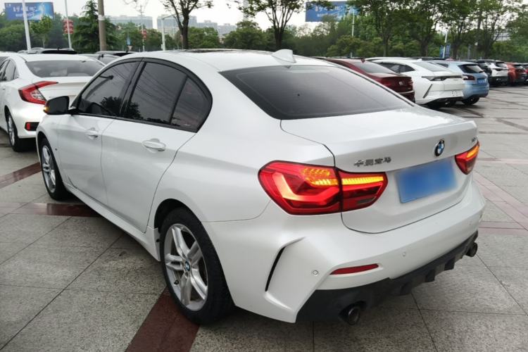 Used BMW 1 Series 2021 120i M Sport Night Edition Rear Left 45 Deg