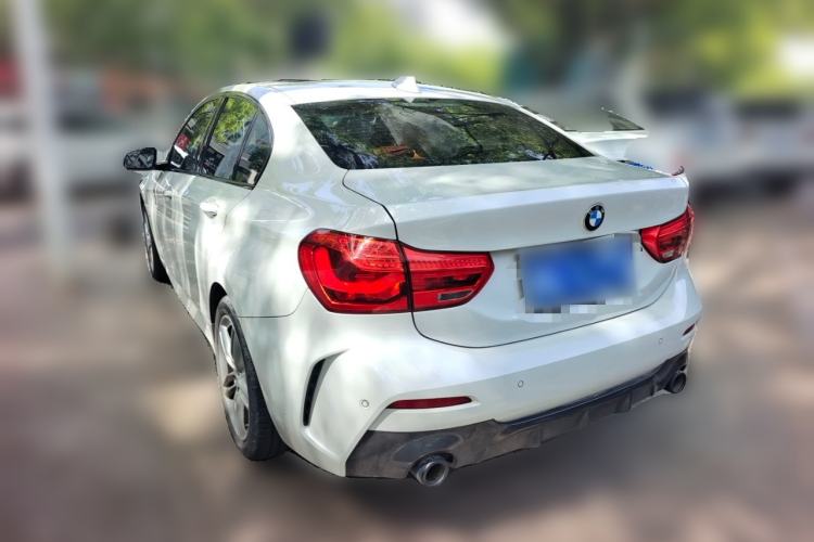 Used BMW 1 Series 2021 120i M Sport Night Edition Rear Left 45 Deg