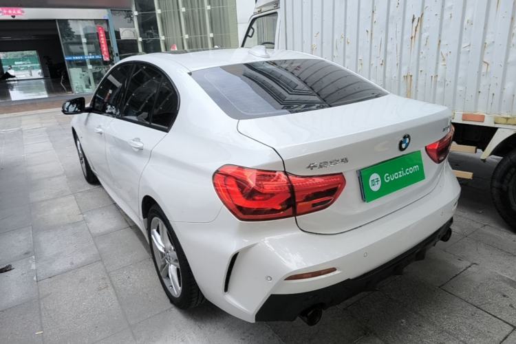 Used BMW 1 Series 2021 Revised 120i M Sport Night Edition Rear Left 45 Deg