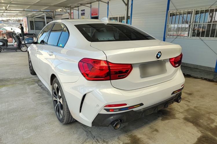 Used BMW 1 Series 2021 120i M Sport Night Edition Rear Left 45 Deg