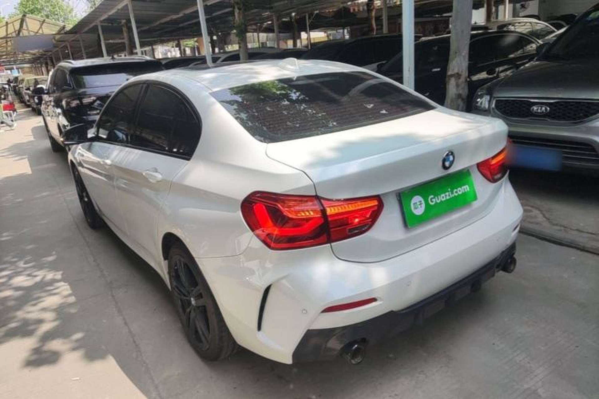 Used BMW 1 Series 2021 125i M Sport Night Edition Rear Left 45 Deg