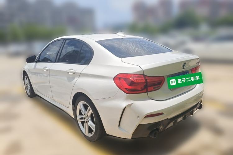 Used BMW 1 Series 2021 120i M Sport Night Edition Rear Left 45 Deg
