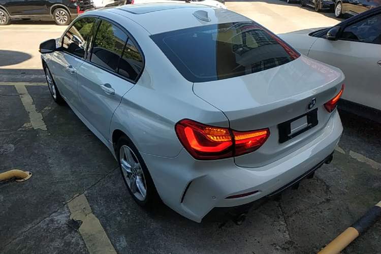 Used BMW 1 Series 2021 Revised 120i M Sport Night Edition Rear Left 45 Deg