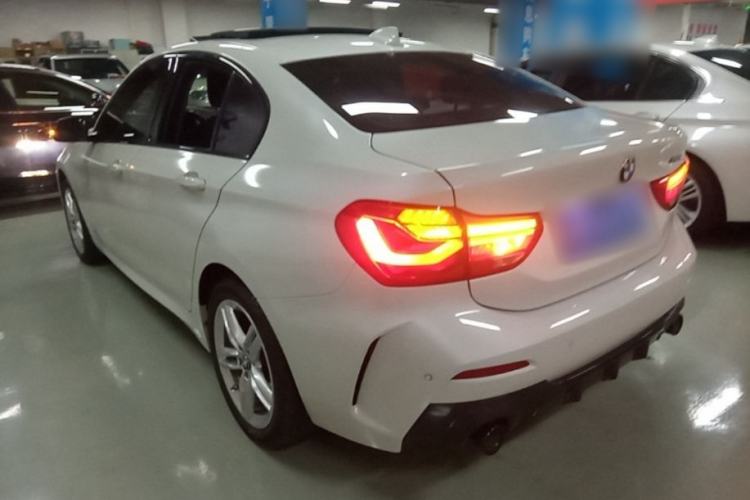Used BMW 1 Series 2021 120i M Sport Night Edition Rear Left 45 Deg