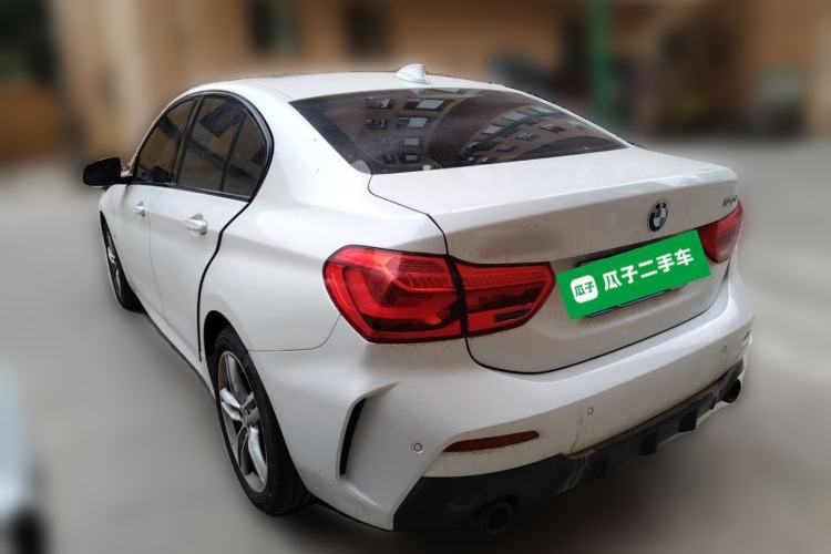 Used BMW 1 Series 2021 120i M Sport Night Edition Rear Left 45 Deg