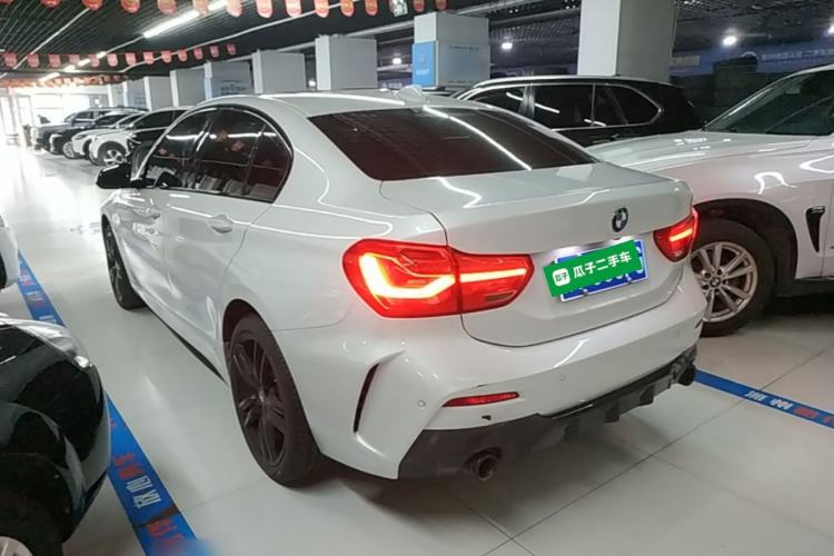 Used BMW 1 Series 2021 125i M Sport Night Edition Rear Left 45 Deg