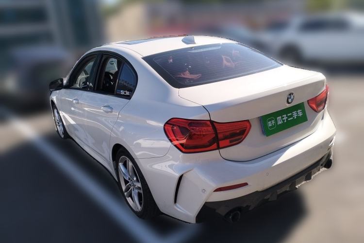 Used BMW 1 Series 2021 120i M Sport Night Edition Rear Left 45 Deg
