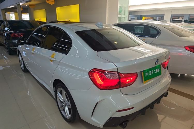 Used BMW 1 Series 2021 120i M Sport Night Edition Rear Left 45 Deg