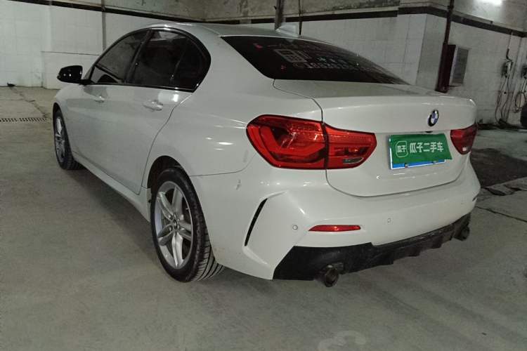 Used BMW 1 Series 2021 120i M Sport Night Edition Rear Left 45 Deg