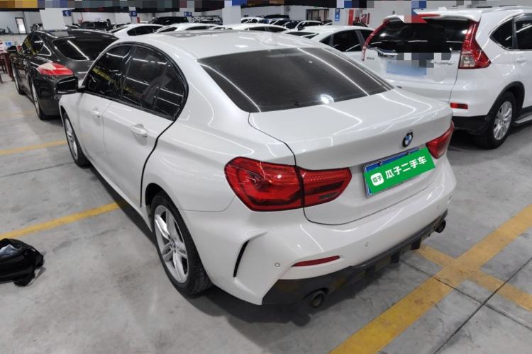 Used BMW 1 Series 2021 Revised 120i M Sport Night Edition Rear Left 45 Deg