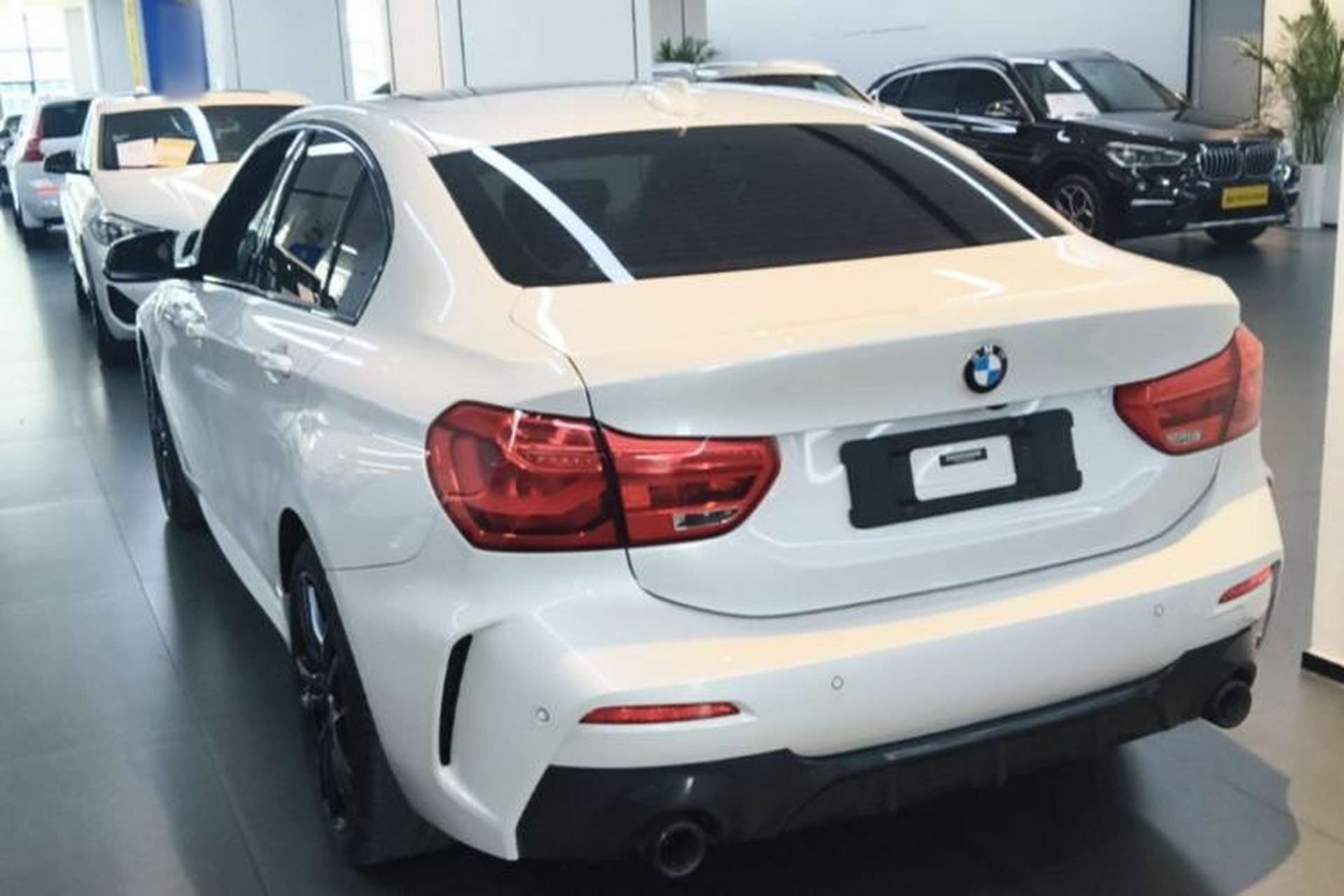 Used BMW 1 Series 2021 125i M Sport Night Edition Rear Left 45 Deg