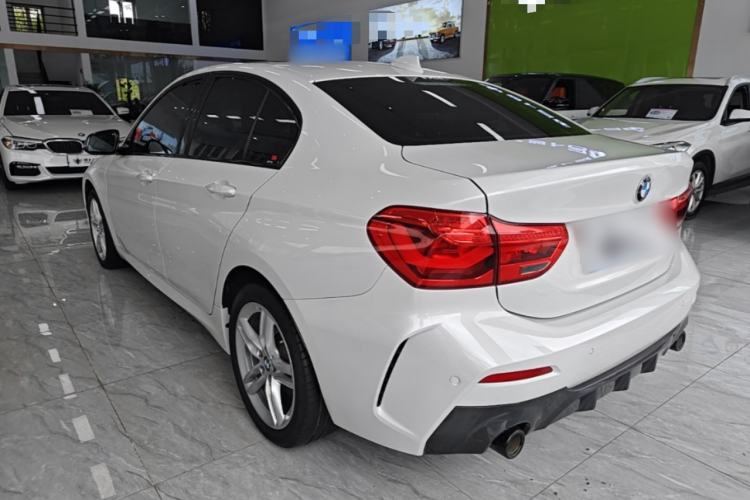 Used BMW 1 Series 2021 120i M Sport Night Edition Rear Left 45 Deg