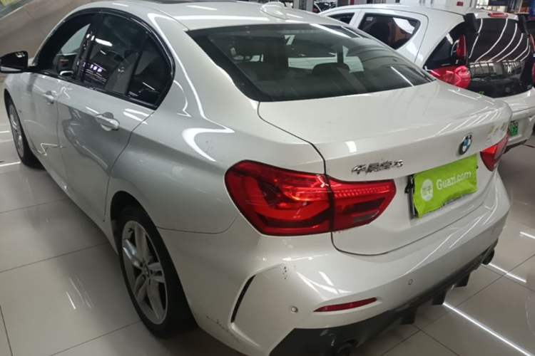 Used BMW 1 Series 2021 Revised 120i M Sport Night Edition Rear Left 45 Deg