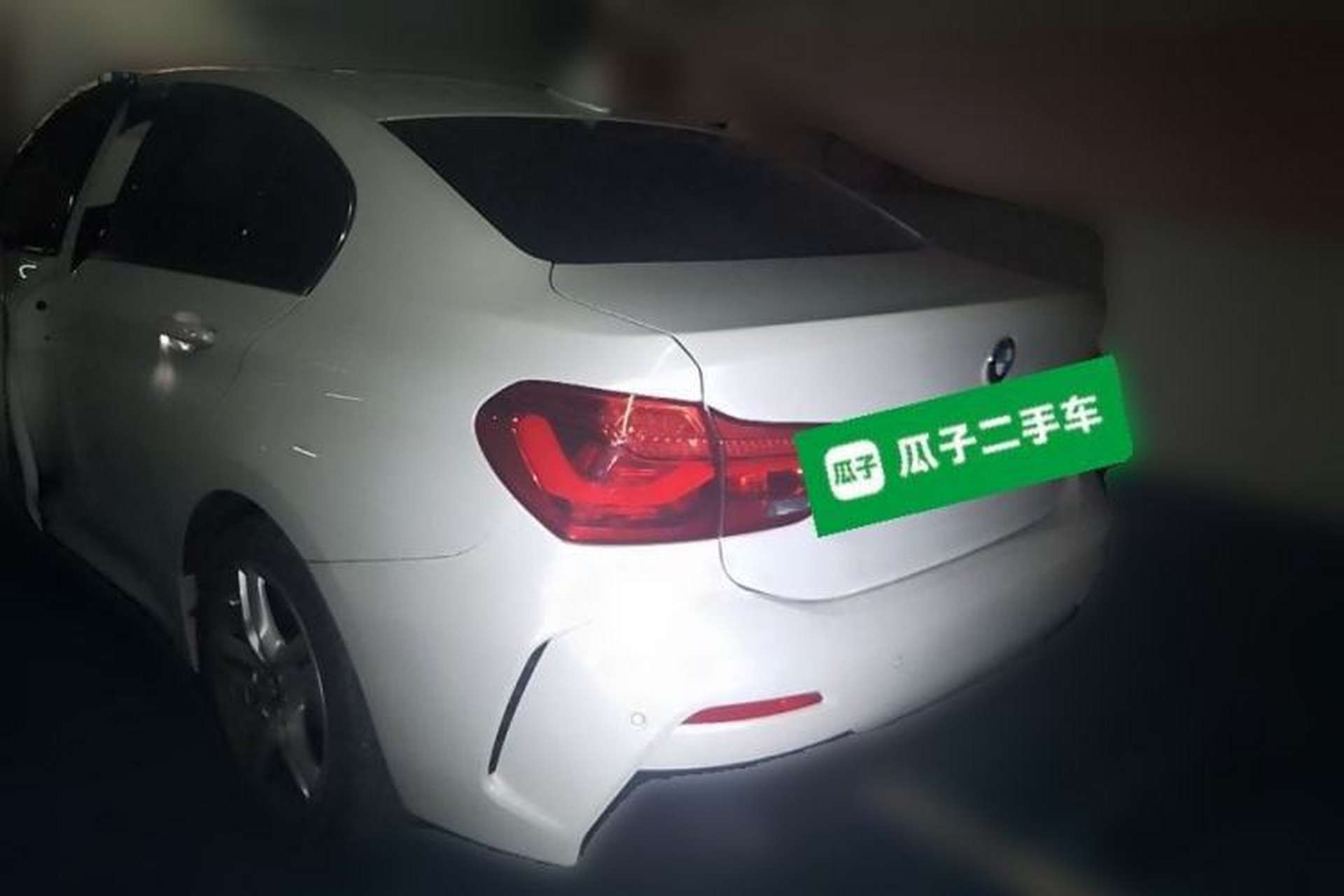 Used BMW 1 Series 2021 120i M Sport Night Edition Rear Left 45 Deg