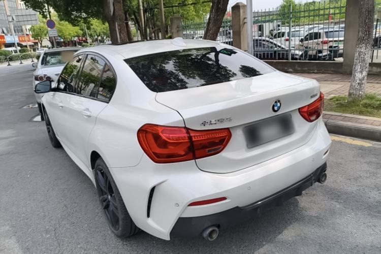 Used BMW 1 Series 2021 Restyled 125i M Sport Night Edition Rear Left 45 Deg