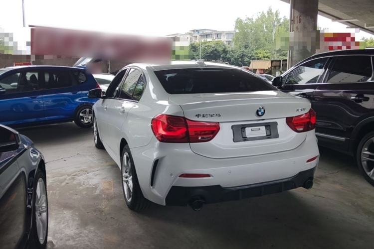 Used BMW 1 Series 2021 Revised 120i M Sport Night Edition Rear Left 45 Deg