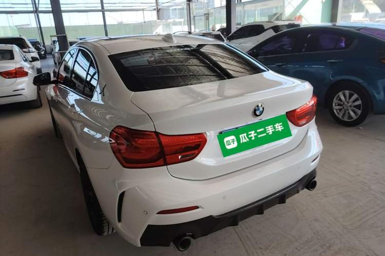 Used BMW 1 Series 2021 120i M Sport Night Edition Rear Left 45 Deg