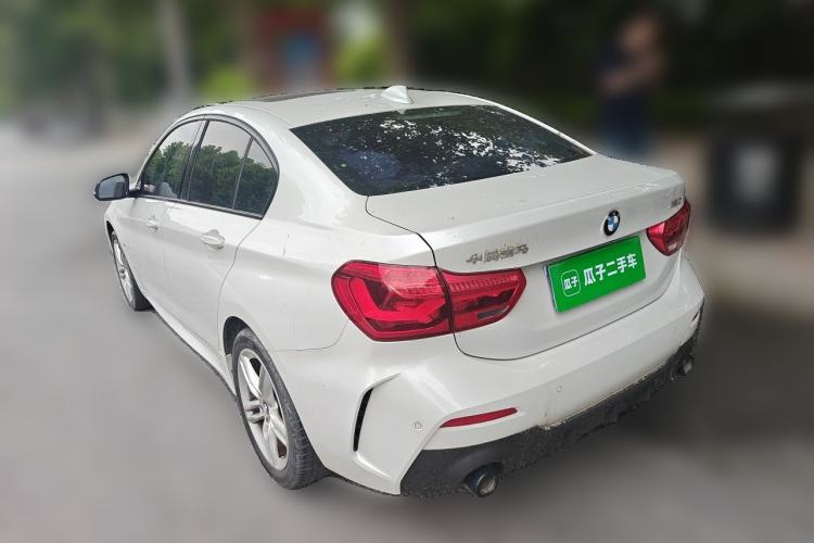 Used BMW 1 Series 2021 120i M Sport Night Edition Rear Left 45 Deg