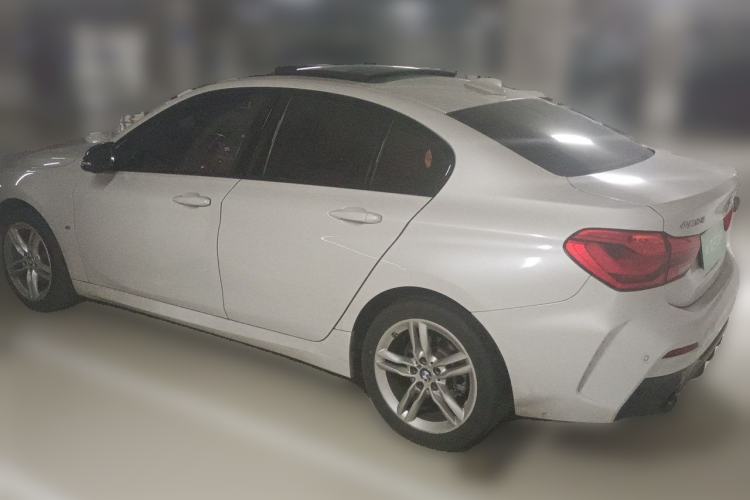 Used BMW 1 Series 2021 120i M Sport Night Edition Rear Left 45 Deg