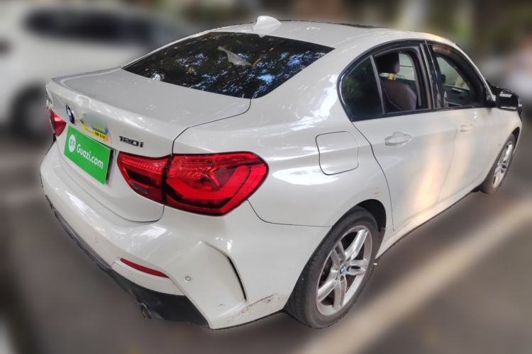Used BMW 1 Series 2021 120i M Sport Night Edition Rear Right 45 Deg