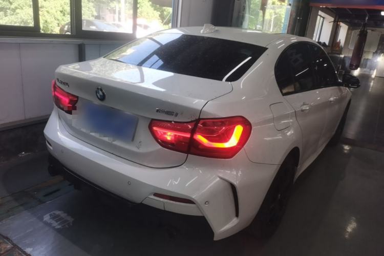 Used BMW 1 Series 2021 Restyled 125i M Sport Night Edition Rear Right 45 Deg