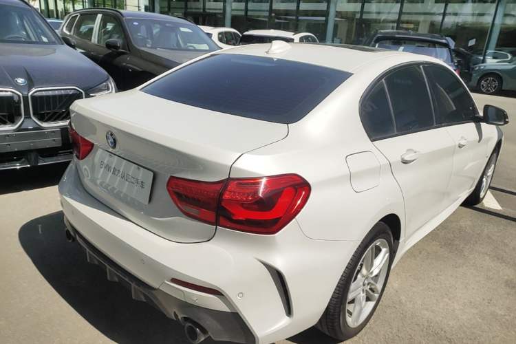 Used BMW 1 Series 2021 120i M Sport Night Edition Rear Right 45 Deg
