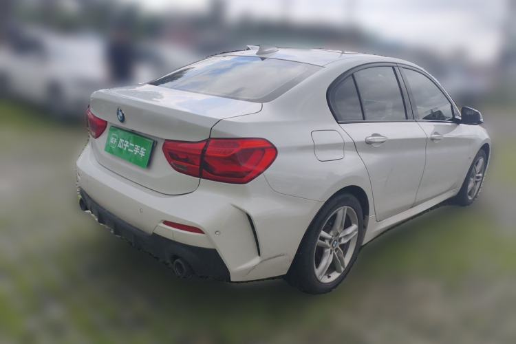 Used BMW 1 Series 2021 120i M Sport Night Edition Rear Right 45 Deg