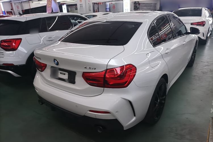 Used BMW 1 Series 2021 125i M Sport Night Edition Rear Right 45 Deg