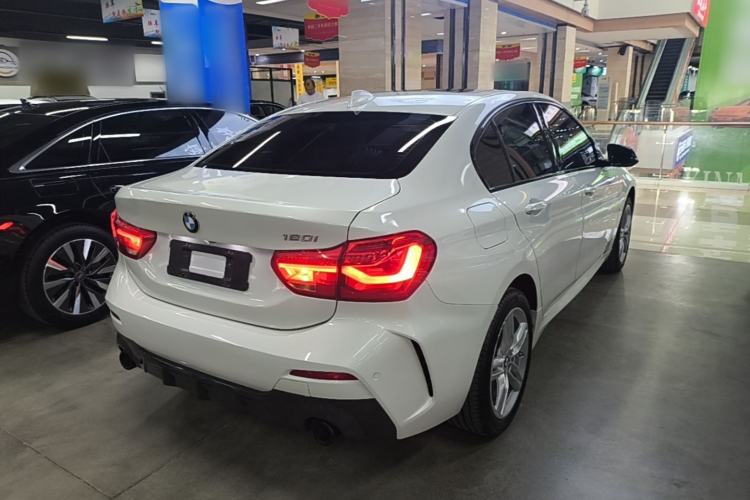 Used BMW 1 Series 2021 120i M Sport Night Edition Rear Right 45 Deg