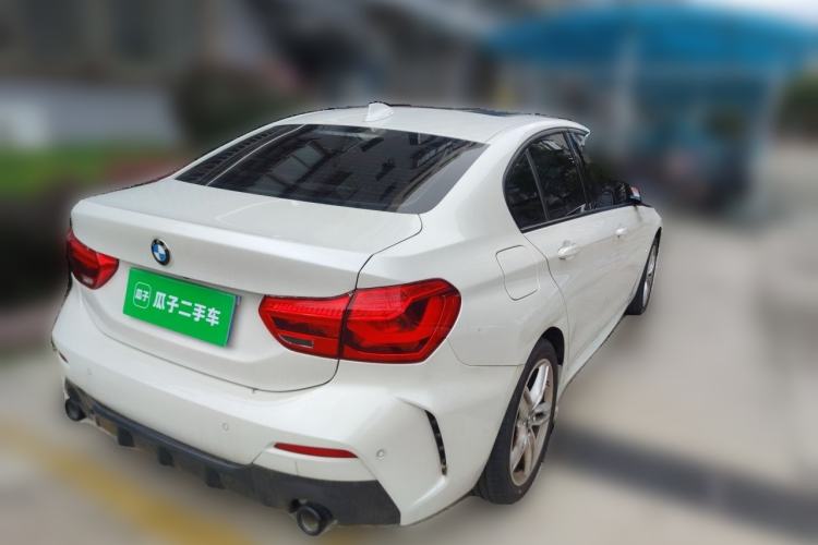 Used BMW 1 Series 2021 Revised 120i M Sport Night Edition Rear Right 45 Deg