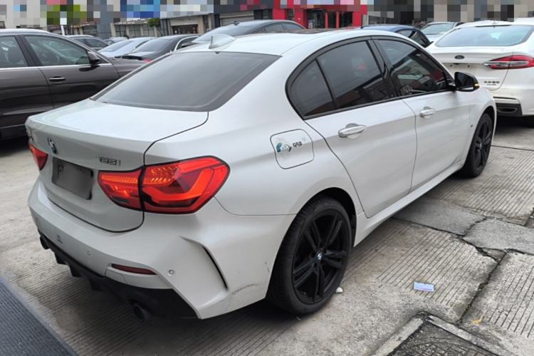 Used BMW 1 Series 2021 125i M Sport Night Edition Rear Right 45 Deg