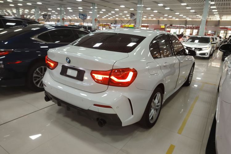 Used BMW 1 Series 2021 Revised 120i M Sport Night Edition Rear Right 45 Deg